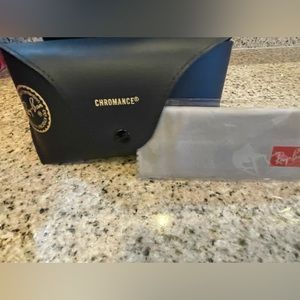 Ray-Ban Sunglasses Case with cleaning cloth